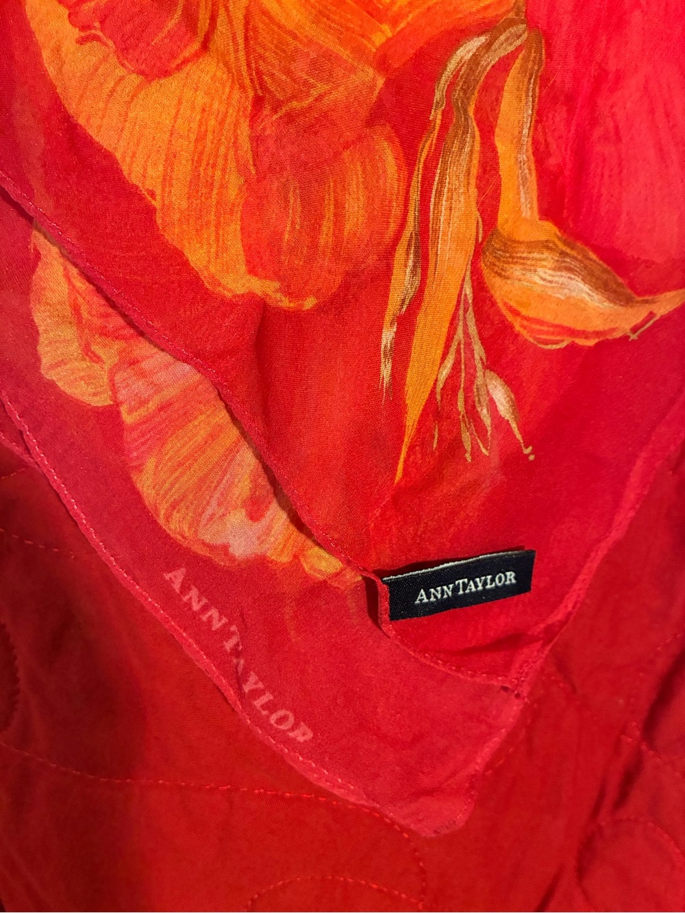 Ann Taylor Silk Scarf